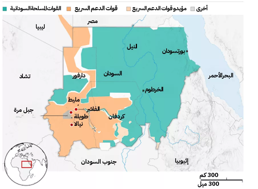 "قتلوا المدنيين في أسرّتهم": الفوضى والوحشية تعم الفاشر 2 نون بوست