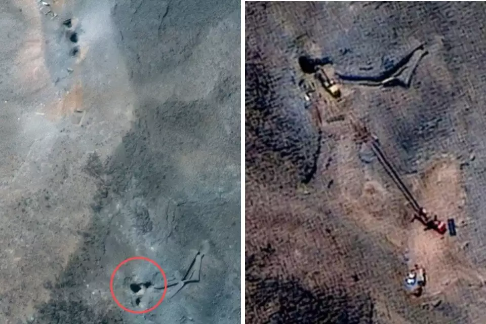 شخصيات ومواقع.. بنك الأهداف الإسرائيلي الأمريكي في إيران 24 صور التقطتها الأقمار الصناعية لمنشأة فوردو تُظهر تسارع وتيرة العمل الهندسي (رويترز)