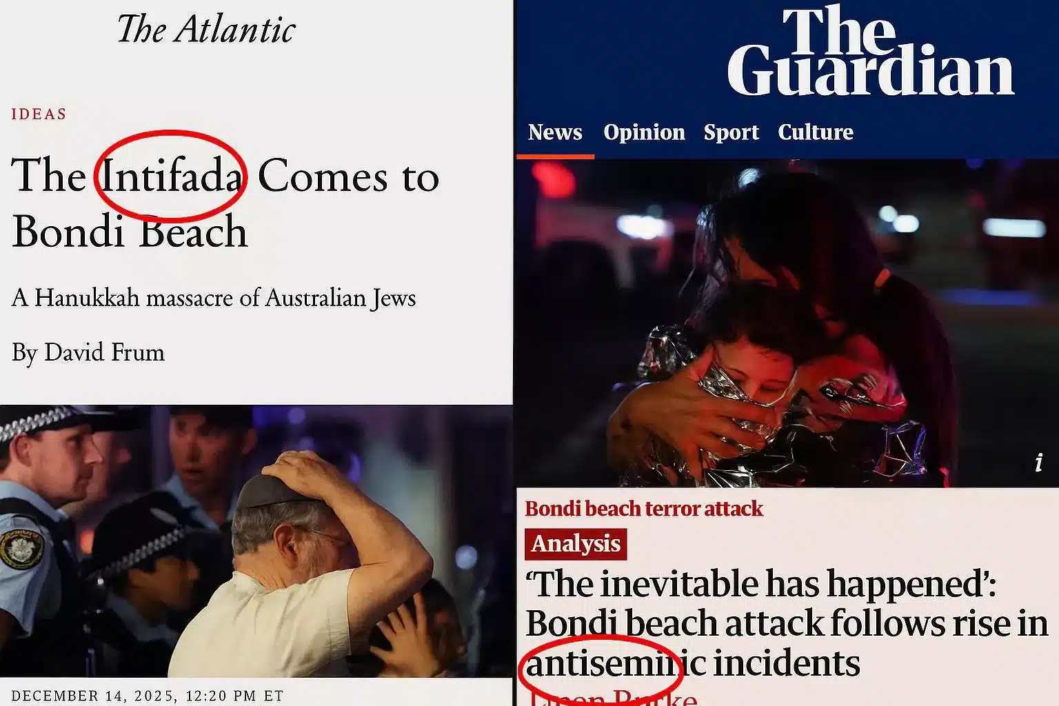 The Bondi Attack: 5 Ways Western Media Linked the Incident to Gaza and Muslims 33 نون بوست