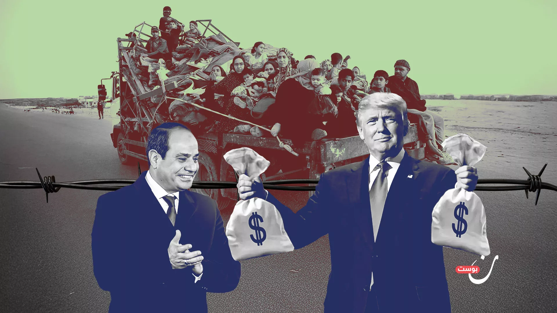 How Sisi’s Policies Paved the Way for Trump’s Gaza Displacement Plan 46 نون بوست