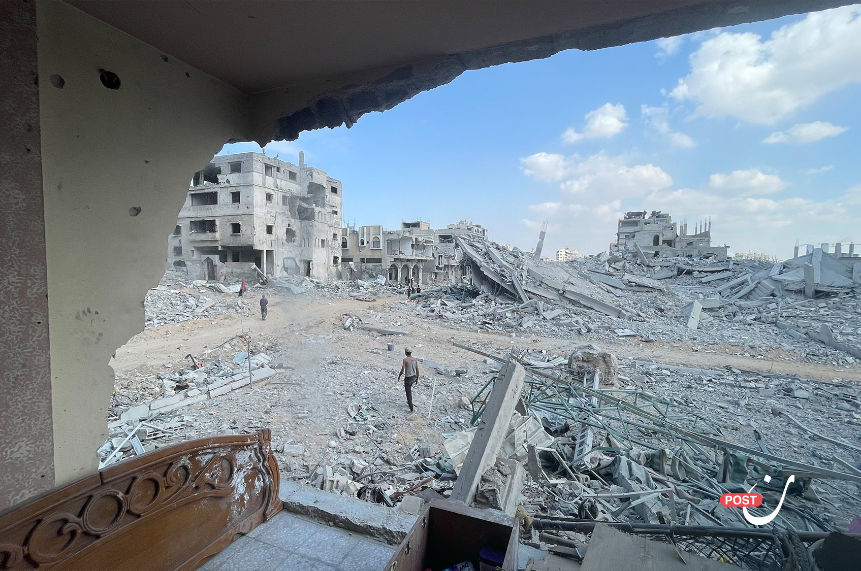 What the Returnees Found in Gaza and Its North 40 نون بوست