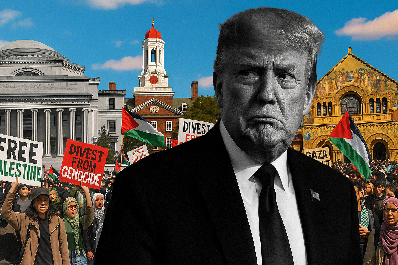 From Campus to Border: Trump’s Vision of a White and Loyal America 36 نون بوست