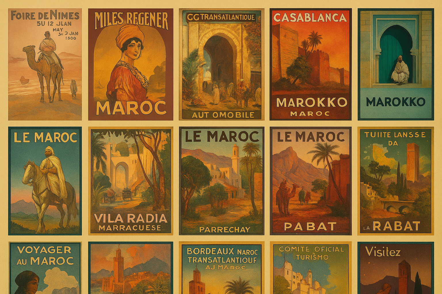 From Marseille to Marrakech: How Europe Imagined the Maghreb 40 نون بوست