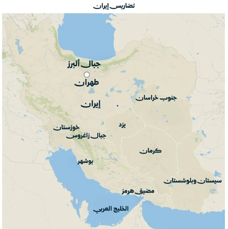 أكبر ميزة لإيران في زمن الحرب موقعها الجغرافي 26 نون بوست