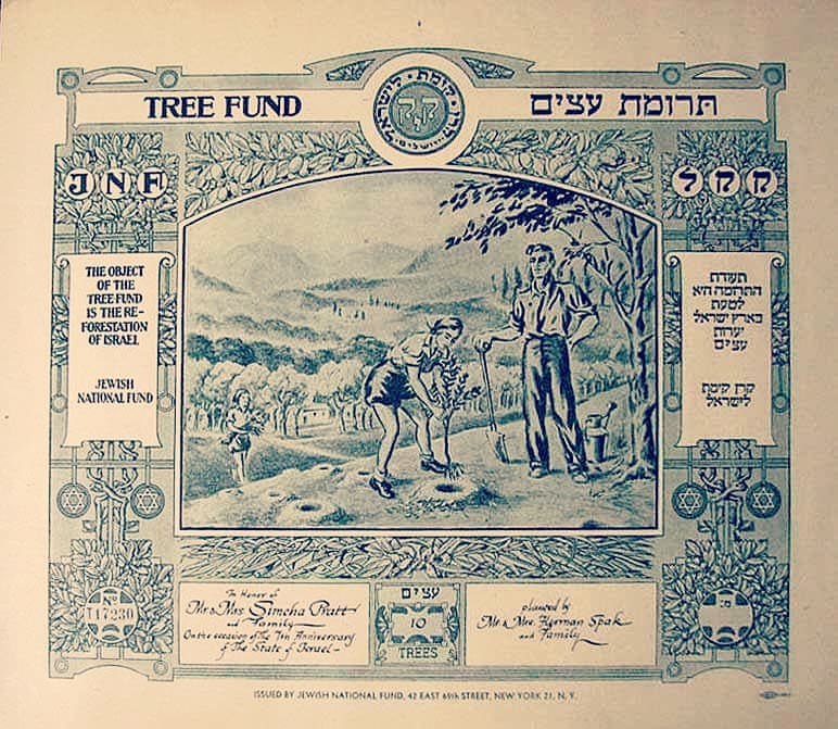 The Jewish National Fund: A Settlement That Began with a Blue Tin 48 نون بوست