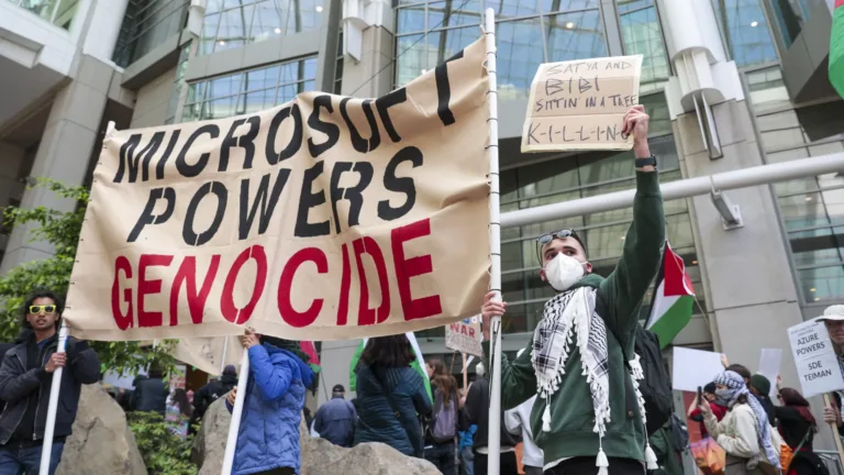 What Does Microsoft Have to Do With Starving Gaza?