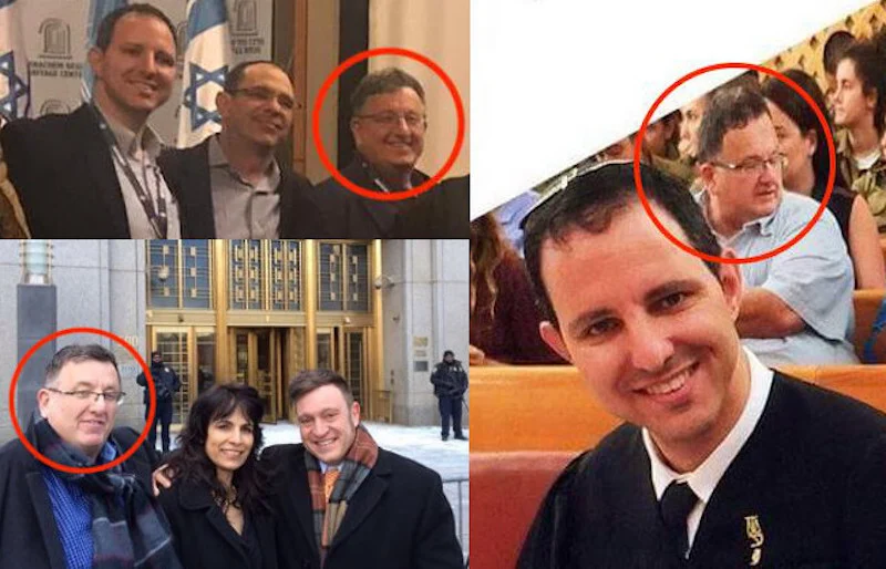 ذراع الموساد في المحاكم الدولية.. ما قصة "شورات هادين"؟ 27 يظهر آفي لايتنر بين زملائه في منظمة شورات هادين في صورهم على فيسبوك