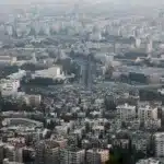صورة عامة لمدينة دمشق من جبل قاسيون 7 يناير/كانون الثاني 2025 (رويترز)