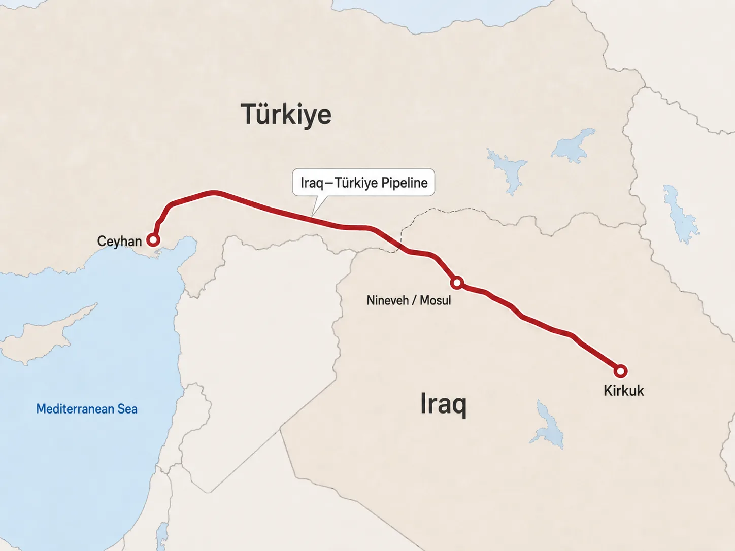 After the Iran war, 6 maps redraw Iraq’s oil routes to the world 27 نون بوست