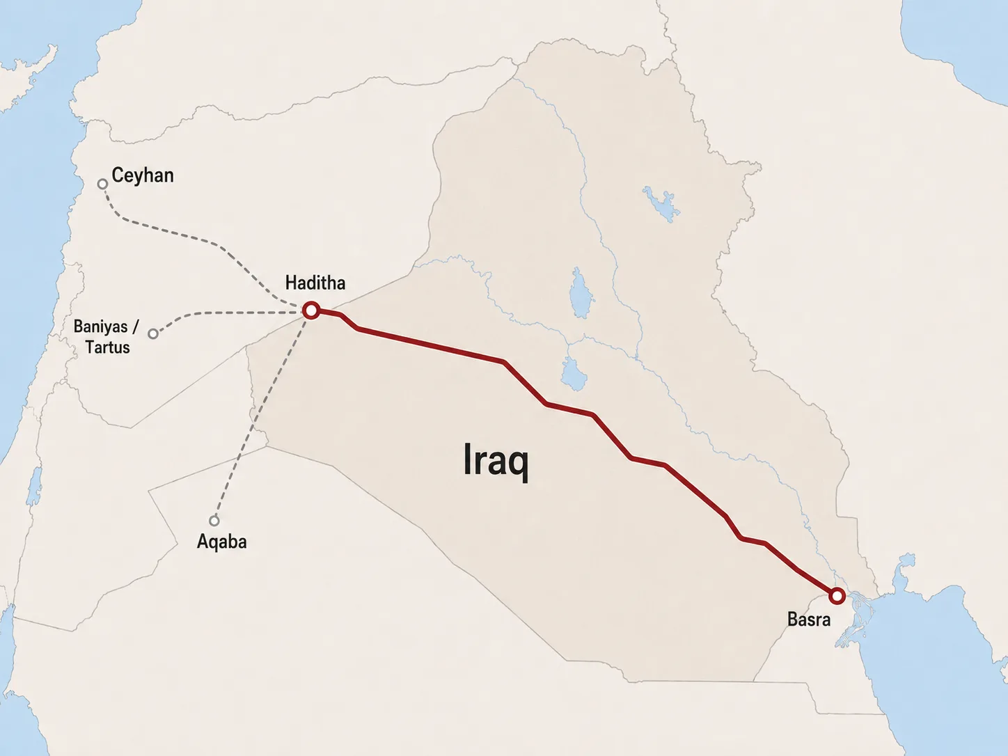 After the Iran war, 6 maps redraw Iraq’s oil routes to the world 30 نون بوست