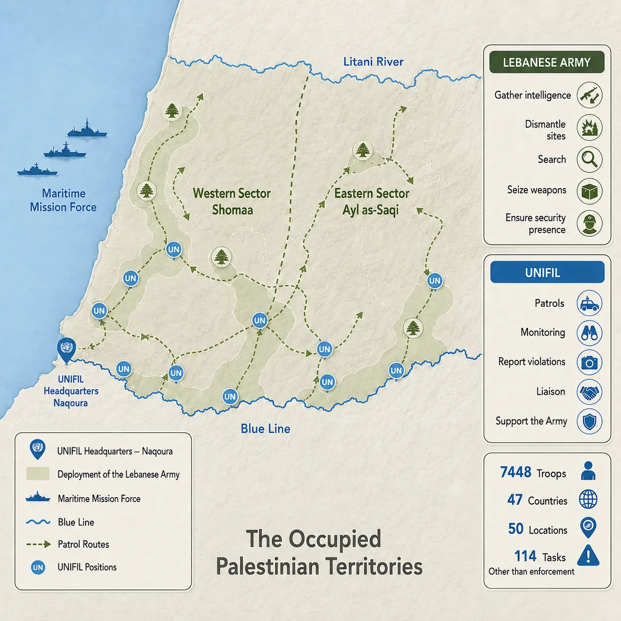 Between the Litani and the Blue Line: Inside Lebanon’s Contested Security Zone 27 NoonPost