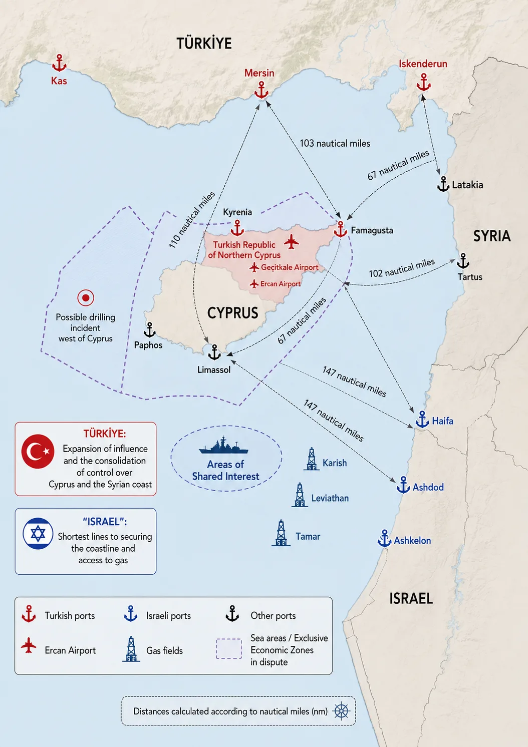 Türkiye and "Israel" in the eastern Mediterranean: Which side has the stronger naval hand? 27 NoonPost