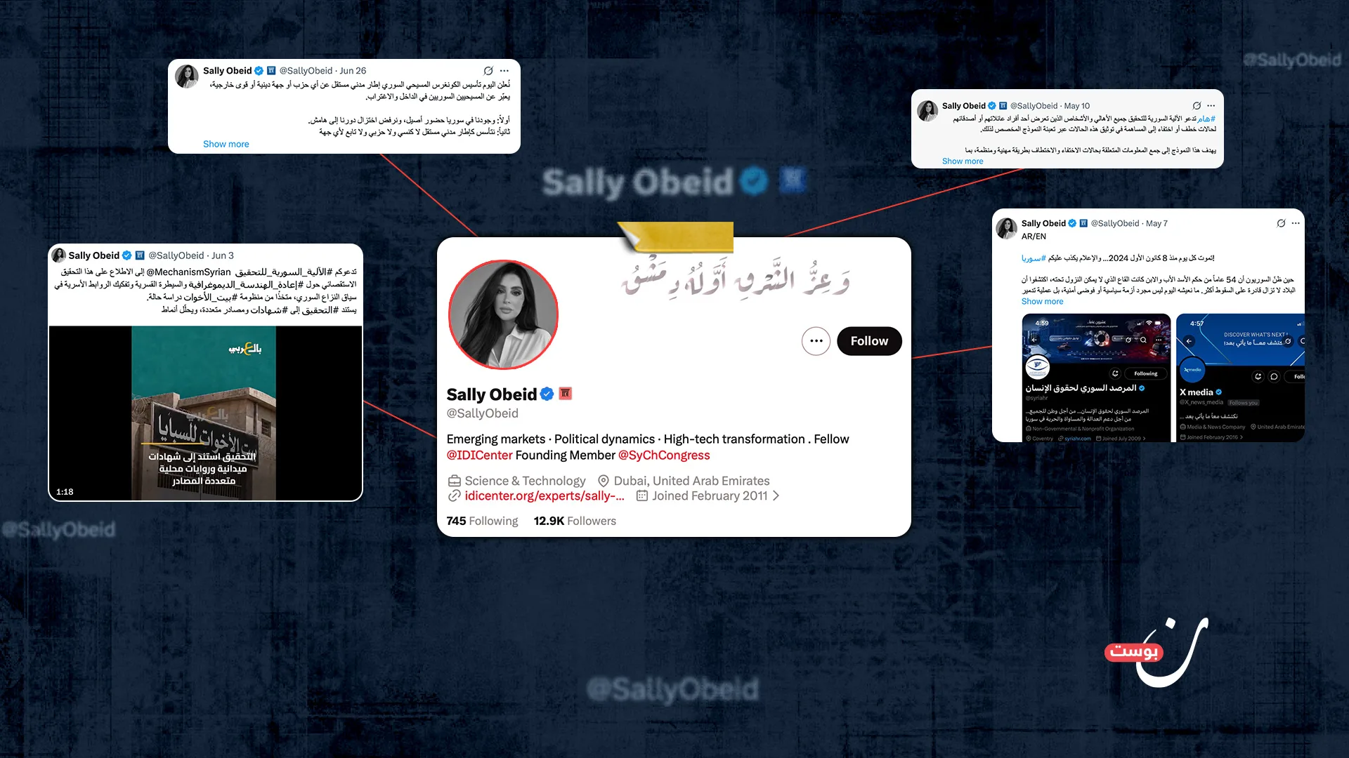 "دمشق يحكمها إرهابيون".. شبكة حسابات تضخّم خطاب الفوضى والطائفية في سوريا 60 نون بوست