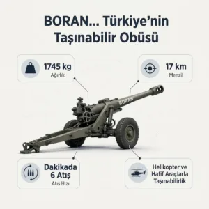 "Roketsan", "MKE" ve "Sarsılmaz"... Türkiye'nin Savunma Gücünü Şekillendiren Üçlü 28 BORAN obüsü, MKE'nin Türk savunma sanayiindeki rolünün önemli bir yönünü gösteriyor