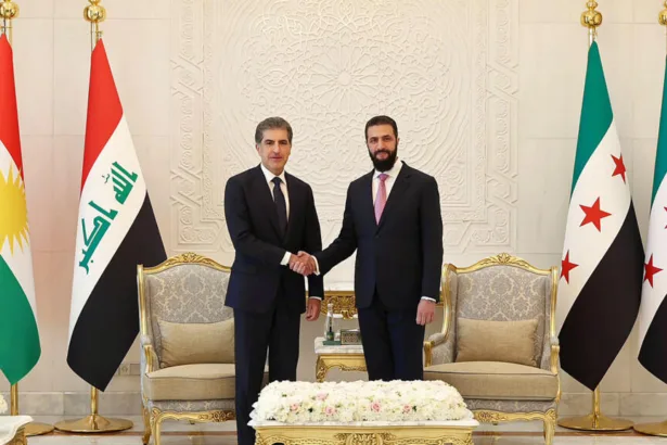 زيارة تتجاوز البروتوكول.. ما الذي حمله بارزاني إلى دمشق؟