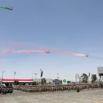 عرض عسكري للحوثيين في صنعاء، سبتمبر/أيلول 2023 (رويترز)
