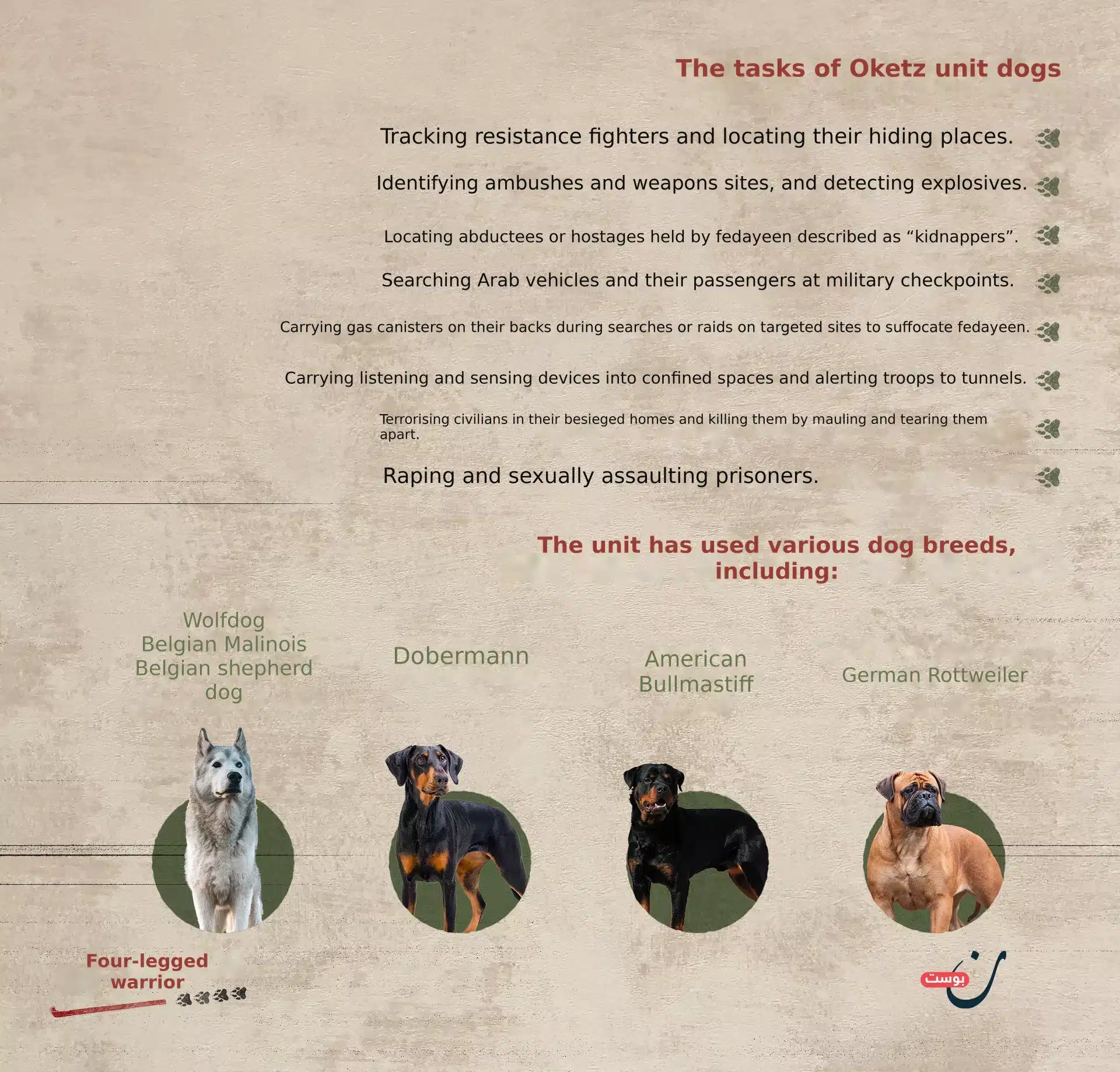 Israel’s ‘four-legged warriors’ and a colonial history of violence 28 NoonPost