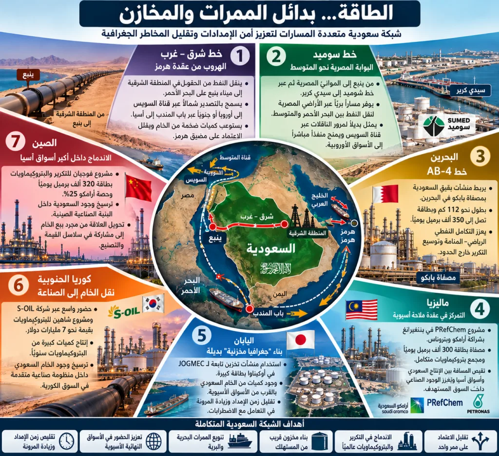 الهروب من الجغرافيا.. كيف تبني السعودية بدائلها خارج ترابها؟ 27 نون بوست